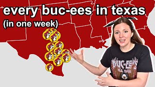 Reviewing Every Bucees The Texas Ones  Amanda’s Brokenhearted Bucventure [upl. by Naed]