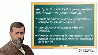 Linteractionnisme en sociologie [upl. by Samid738]