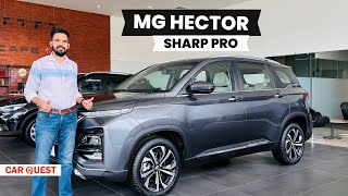 2024 MG Hector Sharp Pro Walkaround  Car Quest [upl. by Budwig]