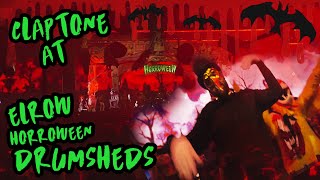 Claptone live  Elrow Horroween Drumsheds London  Full Set Halloween Edition [upl. by Anirec]