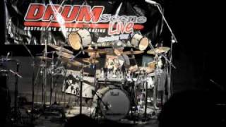 Virgil Donati Solo  Drum Scene Perth show [upl. by Leeth]