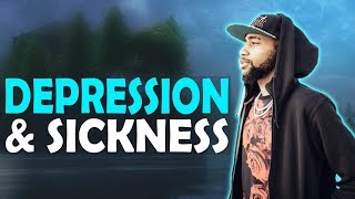 DAEQUAN  DEPRESSION amp SICKNESS  HIGH KILL GAME  Fortnite Battle Royale [upl. by Carmina]