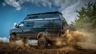 Alpha Van The Ultimate Ford E350 Overland 4x4 [upl. by Hambley]