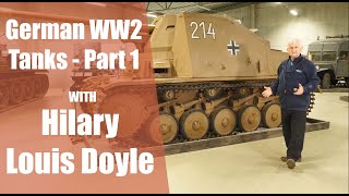 WW2 tanks with Hilary Louis Doyle – Part 1 Arsenalen Swedish Tankmuseum [upl. by Aseram]