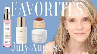 July amp August Beauty Favorites  Skincare  Makeup  Trish V [upl. by Assinna]