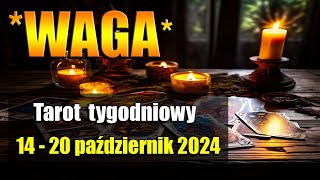 🍂WAGA TAROT TYGODNIOWY 1420102024🍂 [upl. by Neyr]