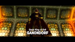 Legend of Zelda Ocarina of Time  Boss Great King of Evil Ganondorf 1080P [upl. by Sanfourd373]