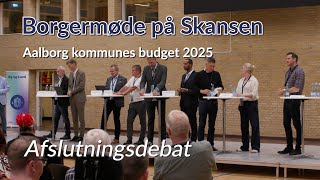 Aalborg Kommunes budget 2025  Afslutningsdebat med Clement Kjersgaard [upl. by Freedman]