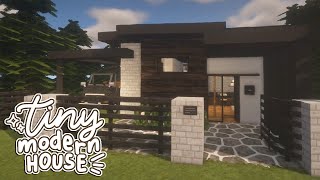 🌱How to build a Tiny Modern House with Cocricot Mod 🌼 Tutorial2 [upl. by Miah]