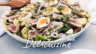 Delicuisine Rezept Salade Niçoise [upl. by Ilrac938]