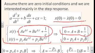 Second order responses 1  over damped systems [upl. by Dickson42]