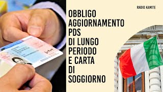 ✍️OBBLIGO AGGIORNAMENTO PERMESSO DI SOGGIORNOLMF [upl. by Castorina]