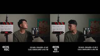 EOS R5 mark II • ISO PERFORMANCE amp COMPARED TO R5C by MocFilmmaker [upl. by Huntingdon230]