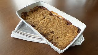 Perfect Peach Crisp Recipe [upl. by Cassil284]