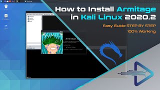 How to Install Armitage in Kali Linux Kali Linux 20202 [upl. by Tyrrell]