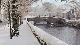 Snowing in Westport County Mayo Ireland November 21 2024 [upl. by Suu582]