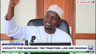 The Fiqh of Marriage Eps 5 Capacity for Marriage The Tradition Law amp Sharia  Dr AbdulHafiz [upl. by Sheldon]