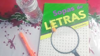 ASMRsopa de letras máschicle😊 [upl. by Attenyw160]