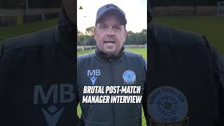 HILARIOUS NONLEAGUE MANAGER RANT horndeanfc footballbanter football nonleague [upl. by Anglim239]