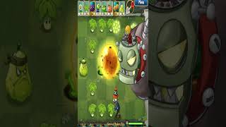 Sling Pea vs Dr Zomboss Plants vs Zombie Hack pvz pvz zombiesvsplants mobilegame [upl. by Lundeen]