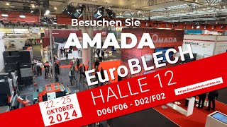 🇩🇪 EuroBLECH 2024  Besuchen Sie AMADA in Halle 12 [upl. by Yrrak375]