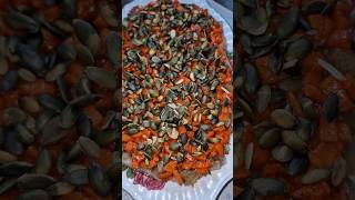 Herring with vegetables and pumpkin seeds 😋 👌Silkė su daržovėmis ir moliūgo sėklomis [upl. by Anayit569]