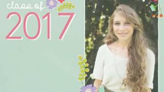 Floral Fanfare Graduation Announcement [upl. by Roban]