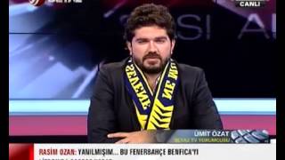 Rasim Ozan Kütahyalı Sözünü Tuttu Fenerbahçe Atkısı Taktı  Fenerbahçe 10 Benfica [upl. by Carlye]