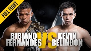 ONE Full Fight  Bibiano Fernandes vs Kevin Belingon  JiuJitsu Masterclass  January 2016 [upl. by Aicilla422]