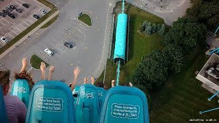 Leviathan Back Seat POV Canadas Wonderland 2024 [upl. by Kidd856]