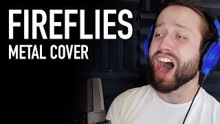 Fireflies  Owl City METAL COVER by Jonathan Young [upl. by Gnik327]