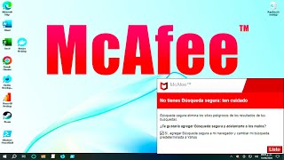 Eliminar Completamente McAfee WebAdvisor En Windows 10  11 [upl. by Einrae]