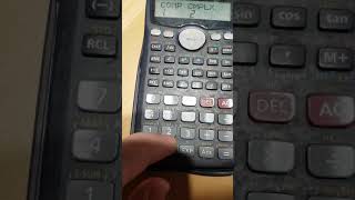 Multiplying Complex Numbers in Polar Form Casio FX991 MS [upl. by Terces]