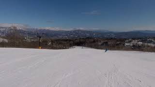 草津国際スキー場 青葉山ゲレンデ Kusatsu Kokusai Ski Resort  Aobayama Run [upl. by Eloken]