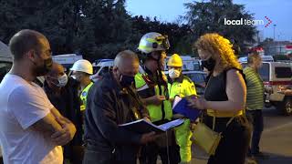 Milano la Protezione Civile parla Cristiano Cozzi [upl. by Leann256]