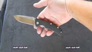 KI404B Kizer Cutlery Titanium Framelock [upl. by Yanej]