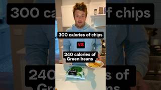 300 calories of chips vs 250 calories of green beans [upl. by Aynatan]