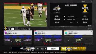 Montana State v Idaho  FCS Online Dynasty Yr2 week 9 [upl. by Ocko381]