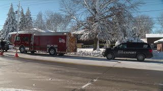 Two bodies found after Davenport house fire [upl. by Amalle]