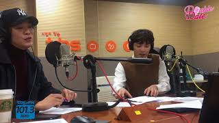 Han HeeJun amp Kevin Oh  Overjoyed Stevie Wonder on tbs eFM Double Date [upl. by Reppep]