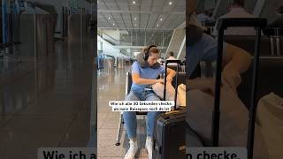 😱 Ich verliere den Reisepass am Flughafen 🤯 shorts [upl. by Sanderson]