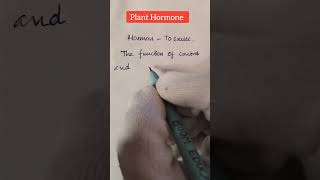 Plant Hormones  types shortfeed hormones class10 auxins biologyneet2024 [upl. by Eniluap76]