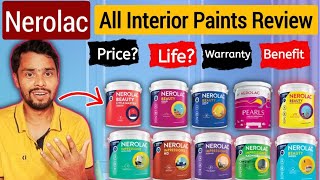 Nerolac Interior A TO Z Paints Review  Nerolac All Interior Paints Price List [upl. by Madancy]