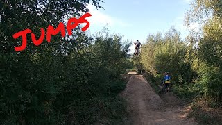 Back on the Dirt Jumps Clyne Woods MTB Swansea [upl. by Robillard]