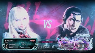 Tekken 8 AGG  Justin Interregnum VS CAST  Jaizen Lili VS Dragunov FT5 [upl. by Fiedler]