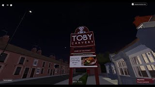 Playing Toby Carvery httpswwwrobloxcomgames88511555454289ColwickParkTobyCarvery [upl. by Aubry]