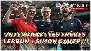 INTERVIEW  LES FRÈRES LEBRUN  SIMON GAUZY [upl. by Woodson]