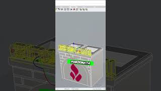 Stampo in 3D un Portapenne e Porta Biglietti da Visita Personalizzato per unAzienda [upl. by Alyworth]