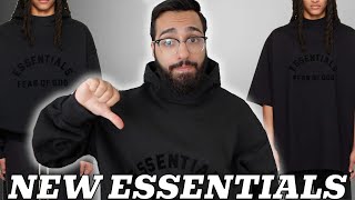 FEAR OF GOD ESSENTIALS BLACK COLLECTION 2023 REVIEW AND SIZING [upl. by Flieger590]