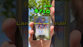 I Opened a 350 Football Card Pack 🤯 [upl. by Nivak]